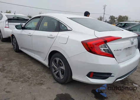 2020 Honda Civic Lx z USA, uszkodzony, nr VIN 2HGFC2F65LH500889